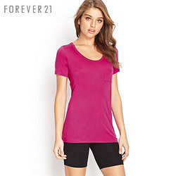 FOREVER 21 纯色基本款短袖