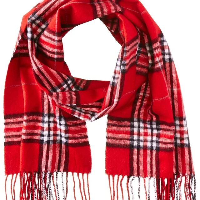 Phenix Cashmere Tartan Plaid 男士羊绒围巾 SCW-3179
