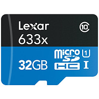 Lexar 雷克沙 633x 32GB Class 10 TF存储卡