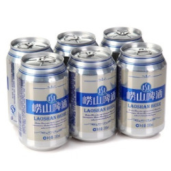 崂山啤酒 8度 330*6听