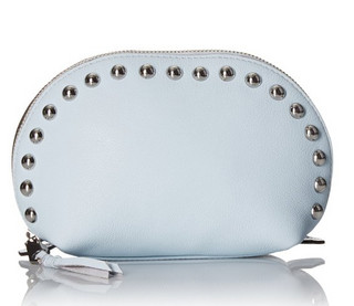 REBECCA MINKOFF Dome Pouch 真皮手拿包