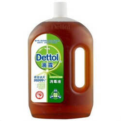 Dettol 滴露 消毒液 1.8L*2件+Dettol 消毒液 两瓶实惠装 1.8L*2