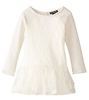 限尺码：Calvin Klein jeans Lace Overlay 女孩连衣裙