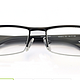HAN 不锈钢 光学眼镜架HD4810（2色）+1.56非球面树脂镜片