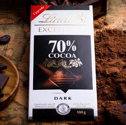 Lindt 瑞士莲 70%特醇黑巧克力 100g