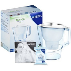 BRITA 碧然德 ALUNA 摩登系列 滤水壶 3.5L（一壶一芯）*2套 + Morning Fresh 洗洁精 400ml