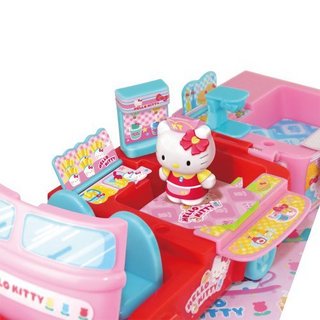 Sanrio 三丽鸥 Hello Kitty 凯蒂猫 KT-50060 街角物语 快餐车 过家家玩具