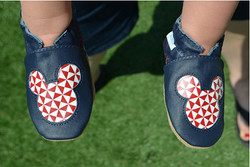 ROBEEZ Disney Mickey Geo 婴儿学步鞋