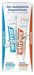 aronal elmex 成人口腔日夜护理牙膏 75ml*2支