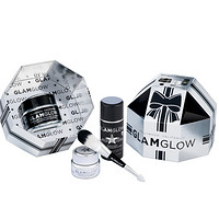 GLAMGLOW 格莱魅 亮颜去角质发光面膜套装(黑罐面膜50g+白罐面膜15g+黑罐洁面30g+面膜刷)