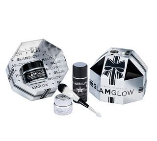 GLAMGLOW 格莱魅 亮颜去角质发光面膜套装(黑罐面膜50g+白罐面膜15g+黑罐洁面30g+面膜刷)