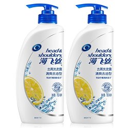Head & Shoulders 海飞丝 洗发水套装 750ml*2瓶*2件
