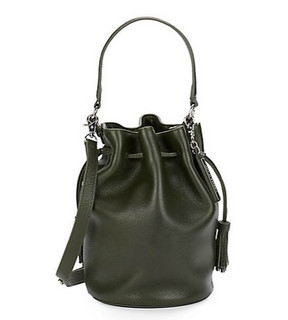 LOEFFLER RANDALL Industry Bucket Bag 女士真皮水桶包 粉色