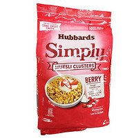 凑单品：Hubbards 哈贝斯 营养早餐水果麦片 莓果味 425g