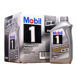 Mobil 美孚 1号全合成机油 0W-40 SN级 1Qt