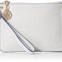 TOMMY HILFIGER Metallic Wristlet 女士手拿包