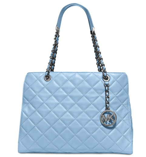 MICHAEL Michael Kors 小羊皮菱格链条Tote