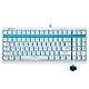 RAPOO 雷柏 V500S 背光机械游戏键盘 机械青轴 白色版