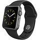 移动端：Apple 苹果 Watch Sport 智能手表 38mm（深空灰色铝金属表壳搭配黑色运动型表带）