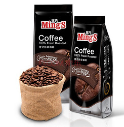 Mings 铭氏意大利特浓咖啡豆 454g