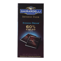 GHIRARDELLI 吉尔德利 午夜之梦系列60%可可黑巧克力排块 100g/块