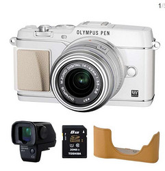 OLYMPUS 奥林巴斯 E-P5 14-42mm 无反套机 + VF-4外置取景器