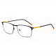 HAN 不锈钢 光学眼镜架HD4934（3色）+1.60防蓝光镜片+来益叶黄素咀嚼片 450mg*10片