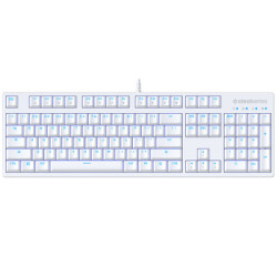 steelseries 赛睿 Apex M260霜冻之蓝版 游戏键盘 茶轴