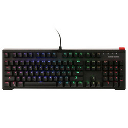 AC 火酷 坎 幻彩式RGB机械键盘 凯华黑轴 黑色
