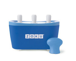 Zoku 3支装冰棒雪糕机ZK101-BL(蓝色)