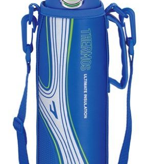 THERMOS 膳魔师 FFF-1000F 大容量 真空运动水壶 蓝色款 1000ml
