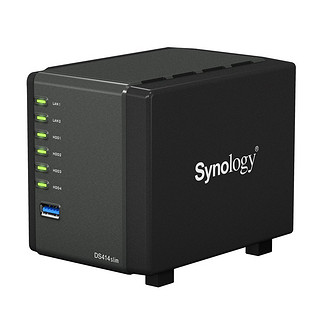 Synology 群晖 DS414slim 四盘位NAS