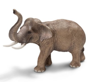 Schleich 思乐 S14653 公亚洲象 塑胶模型