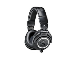 audio-technica 铁三角 ATH-M50x 封闭式头戴 专业监听耳机