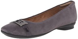 clarks candra glare 女士平底鞋