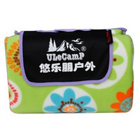 悠乐朋(Ulecamp)200*200cm加厚野餐垫 防潮垫 野餐垫户外 大野餐垫子 帐篷垫 青草绿KC-02
