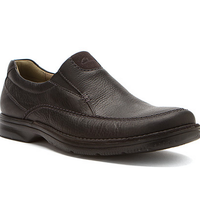 Clarks Senner Lane 男式真皮休闲鞋 Black Tumbled Leather US7.5