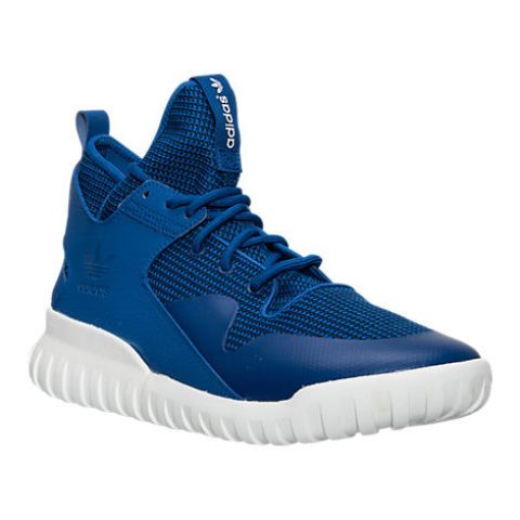 adidas 阿迪达斯 tubular x 蓝色款 高帮休闲潮鞋鞋
