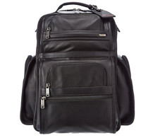 TUMI Alpha Leather T-Pass 双肩包