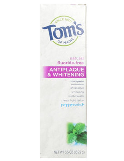 Tom's of Maine Tom's of  MAINE Antiplaque and Whitening 牙膏 （155.9g