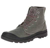 PALLADIUM PAMPA HI 男士帆布休闲鞋 绿色 7.5US