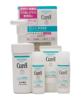 Curel 珂润 润浸保湿柔和体验套装（卸妆啫喱30g+洁面乳90ml+化妆水30ml+乳液30ml）