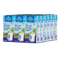 OLDENBURGER 欧德堡 超高温处理全脂纯牛奶 200ml*24