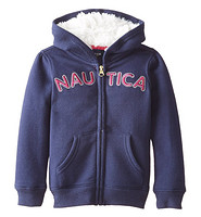 凑单品：Nautica Signature Fleece with Eyelash Lining 女童外套