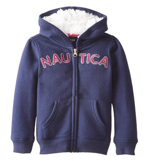 NAUTICA 诺帝卡 Signature 女童抓绒外套