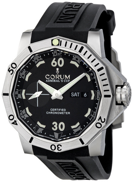 #本站首晒#  CORUM 昆仑 ADMIRAL’S CUP SEAFENDER 海军上将杯 自动机械腕表