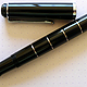 Pelikan 百利金 Classic M215  黑色银环钢笔 F尖