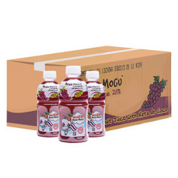 MOGU MOGU 摩咕摩咕椰果葡萄汁饮料 320ml*24瓶 泰国进口