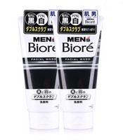 Biore 碧柔 男士控油去角质 洗面奶 130g*2支