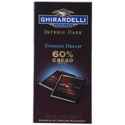 GHIRARDELLI 吉诺丹利 午夜之梦系列 60%可可黑巧克力排块 100g/块*2件